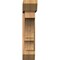 Ekena Millwork Balboa Slat Smooth Bracket w/ Offset Brace, Western Red Cedar, 7 1/2"W x 30"D x 34"H BKT0806X30X34BOA06SWR - alternate 2